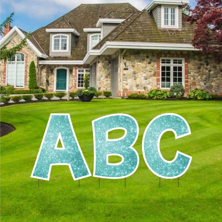 22.75" KG The Last Time Sparkle Alphabet Yard Decoration Set - 26 pcs - Image 15