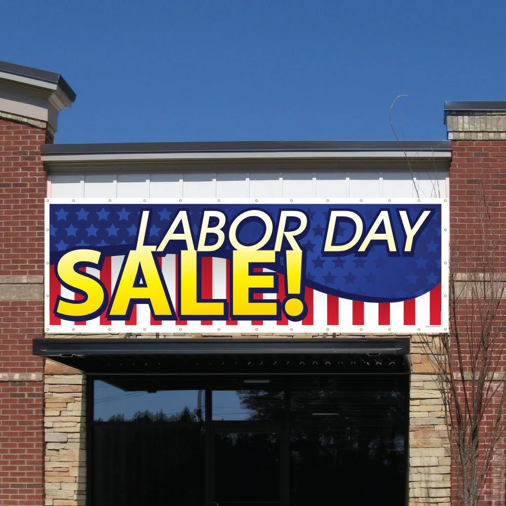 Labor Day Sale! Vinyl Banner - Image 4