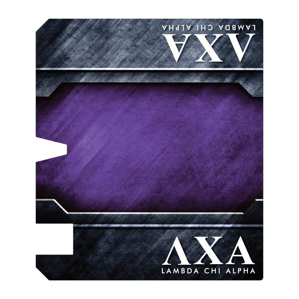 Lambda Chi Alpha Magnetic Mailbox Cover - Design 1 - Image 2