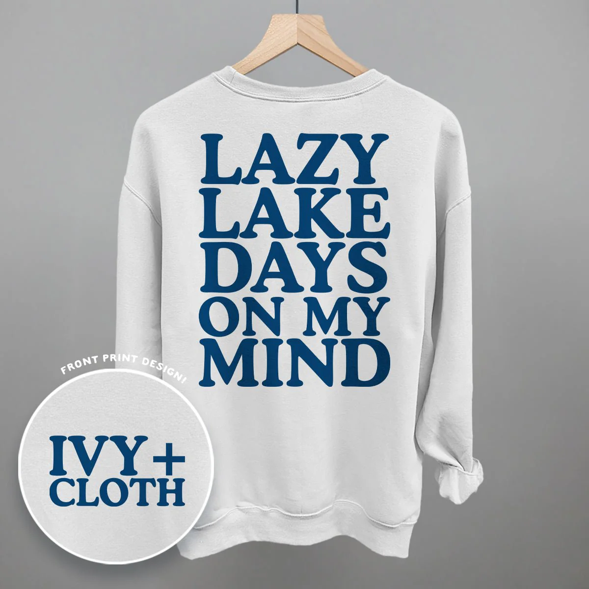 Lazy Lake Days (Back Print) Tee - Image 8