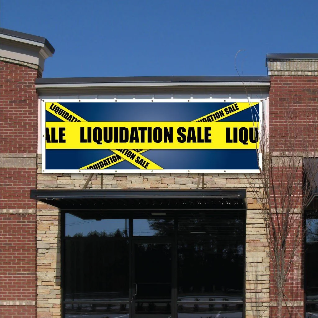 Liquidation Sale! Vinyl Banner - Image 4