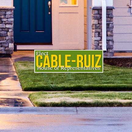 12"x36" Long-Name Political Yard Signs with 3 EZ stakes per sign - Image 4