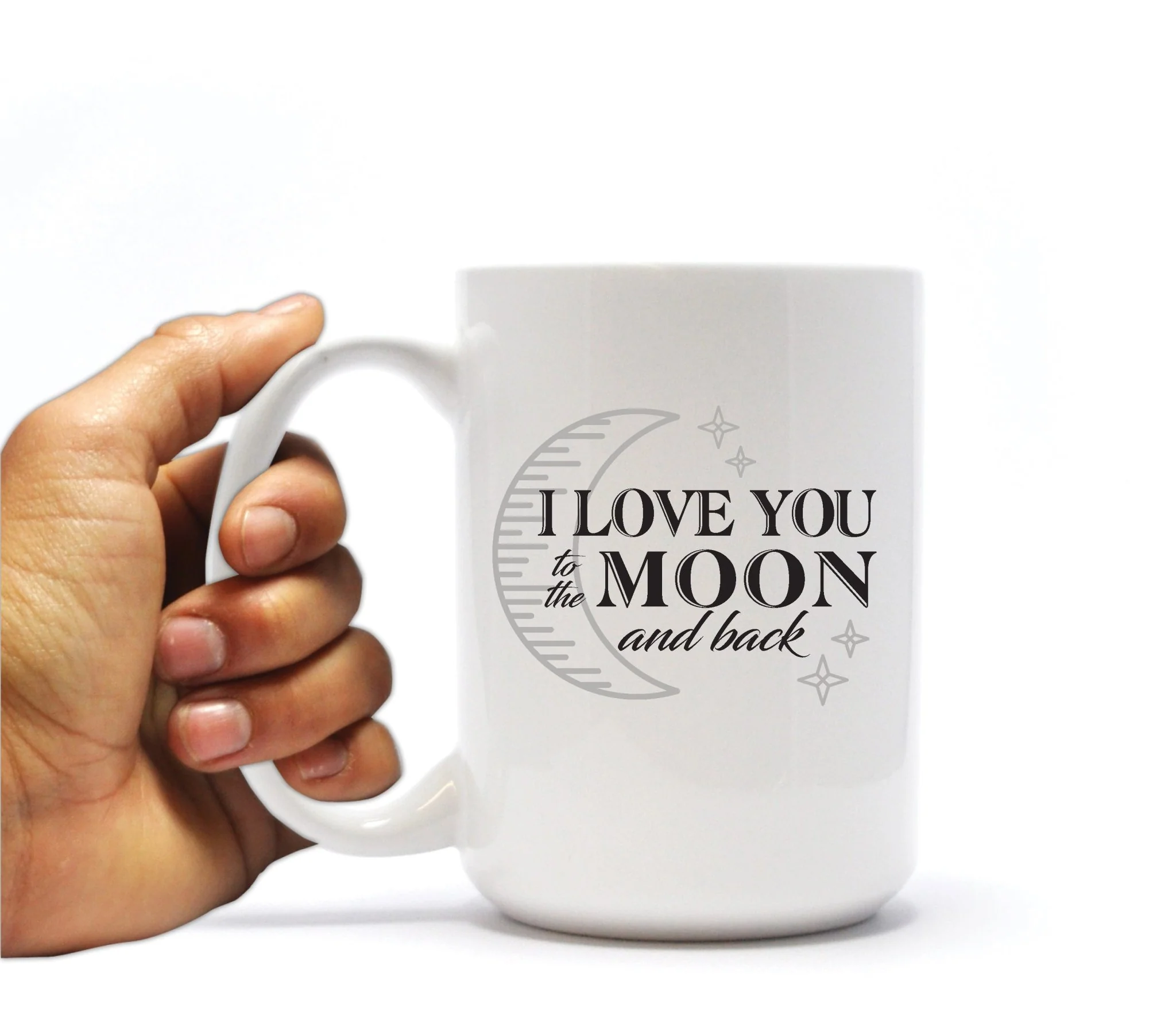 Love You to the Moon and Back Blanket & Mug Gift Set - Image 2