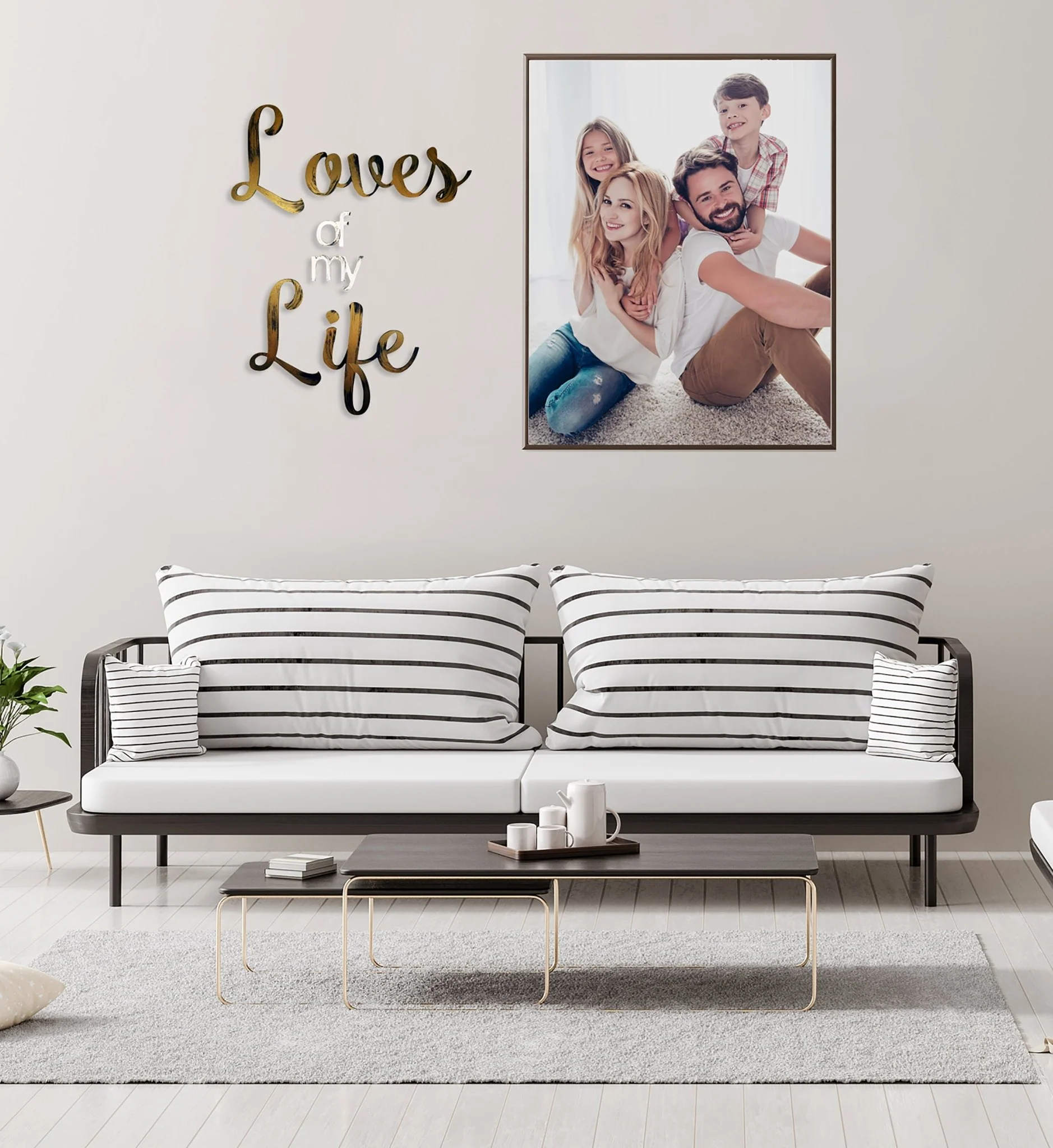 Loves of my Life Hand Painted Wall Decor