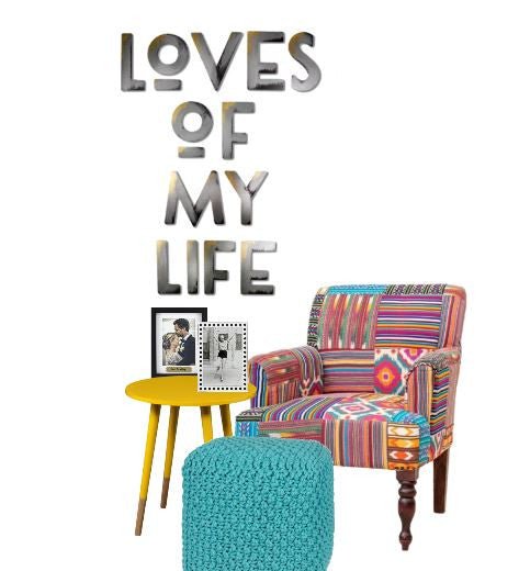 LOVES OF MY LIFE Hand Painted Wall Decor - Image 2