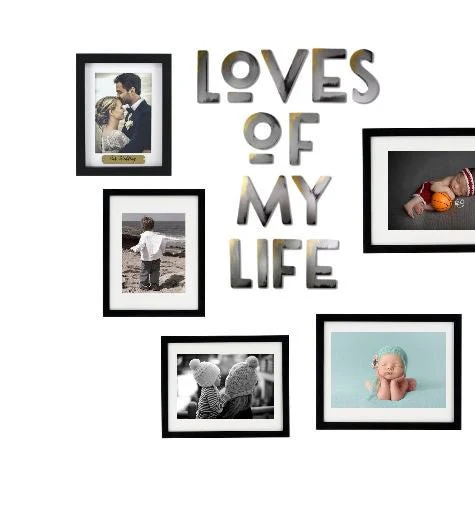 LOVES OF MY LIFE Hand Painted Wall Decor - Image 4