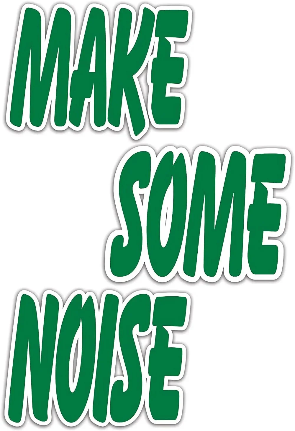 Make Some Noise' Cheerleader Cut Out Words - Image 17