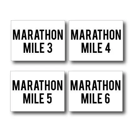 Marathon Race Yard Sign Package - Image 4