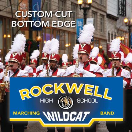 Custom Design and Shape Marching Band Banner - Image 3