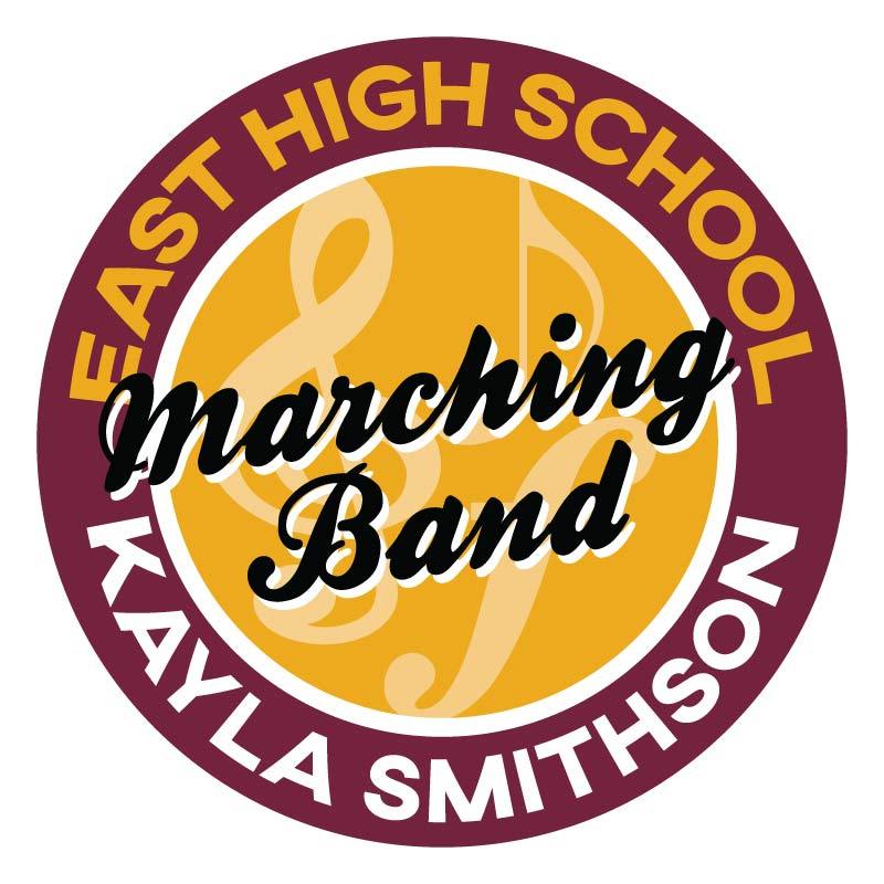 Marching Band, Drumline or Color Guard Round Magnets - Image 3