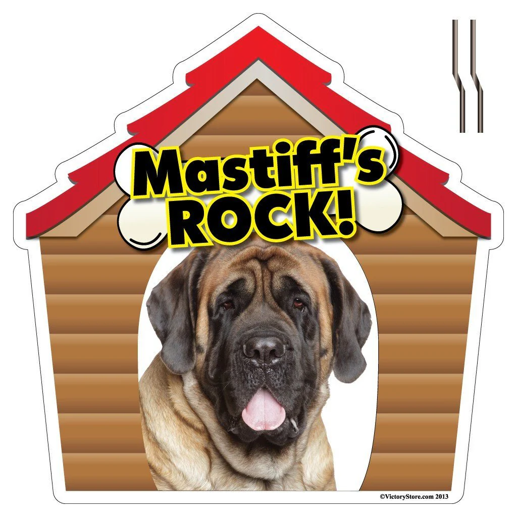 Mastiffs Rock! Dog Yard Sign - Image 2