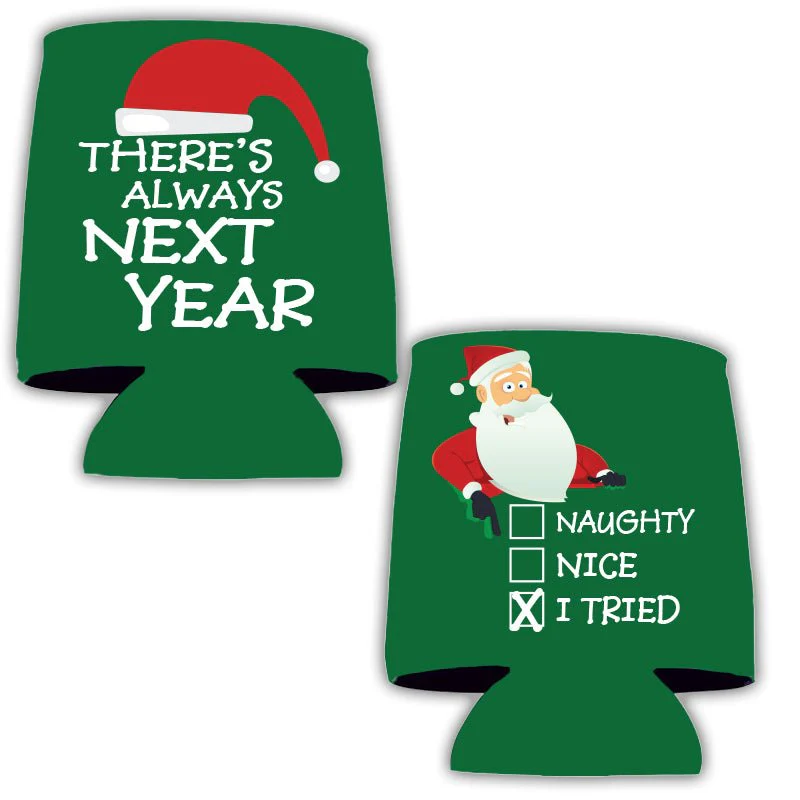 Naughty & Nice List Holiday Can Coolers Pack - Image 2