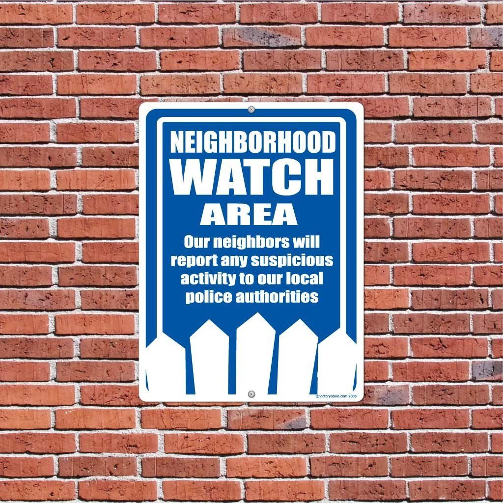 Neighborhood Watch Sign or Sticker - Image 4