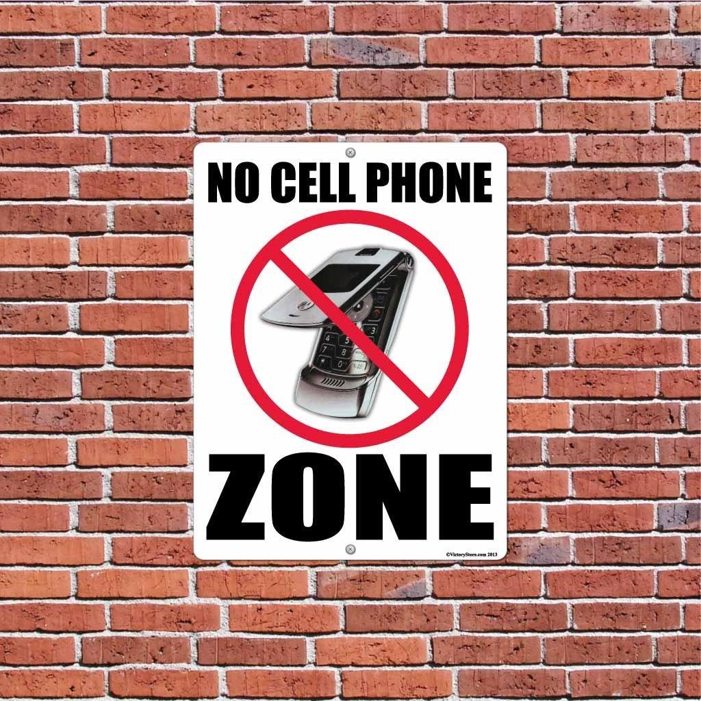 No Cellular Phone Zone Sign or Sticker - Image 7