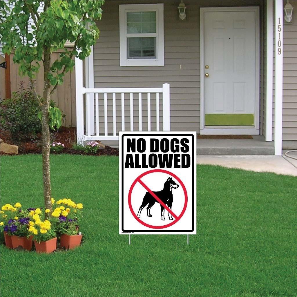 No Dogs Allowed Sign or Sticker - Image 9