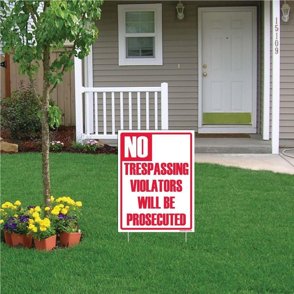 No Trespassing Violators will be Prosecuted Sign or Sticker - Image 8