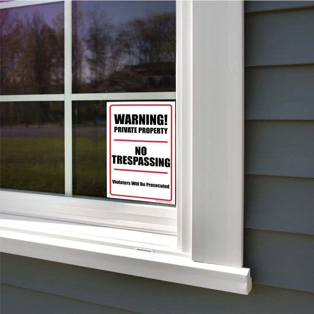 No Trespassing Violators will be Prosecuted Sign or Sticker - Image 9
