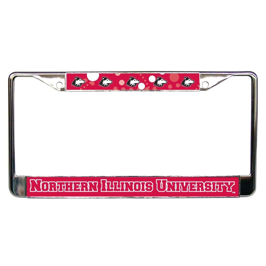Northern Illinois University Circles License Plate Frame