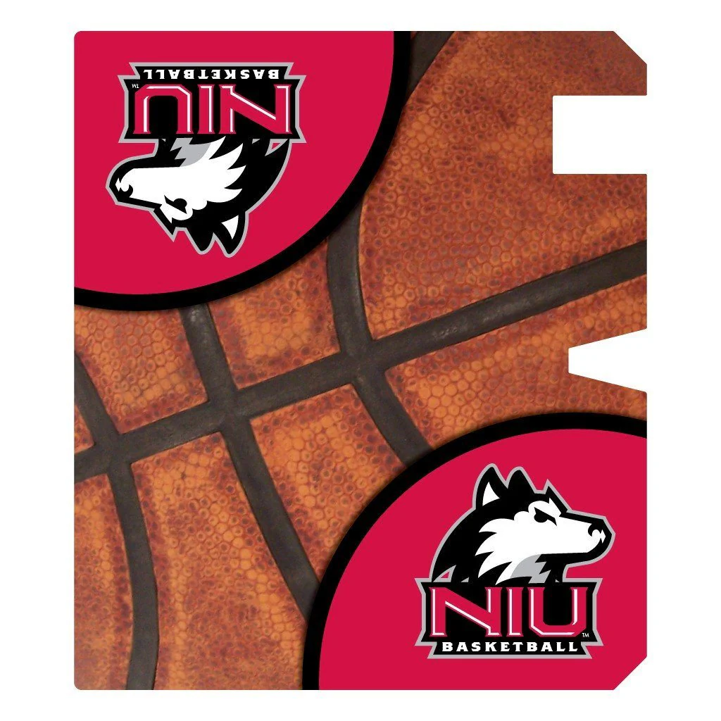 Northern Illinois University Basketball Magnetic Mailbox Cover - Image 2