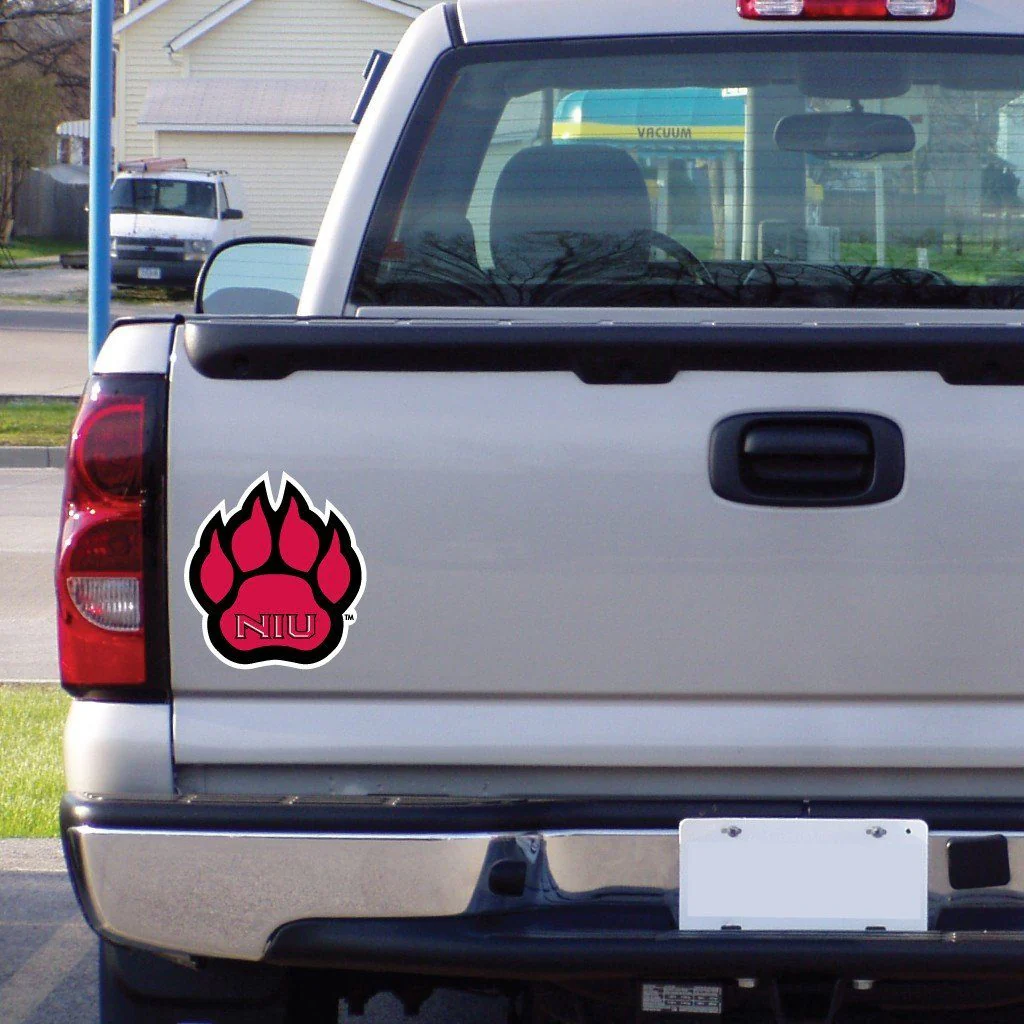 Northern Illinois University Paw Shaped Magnet