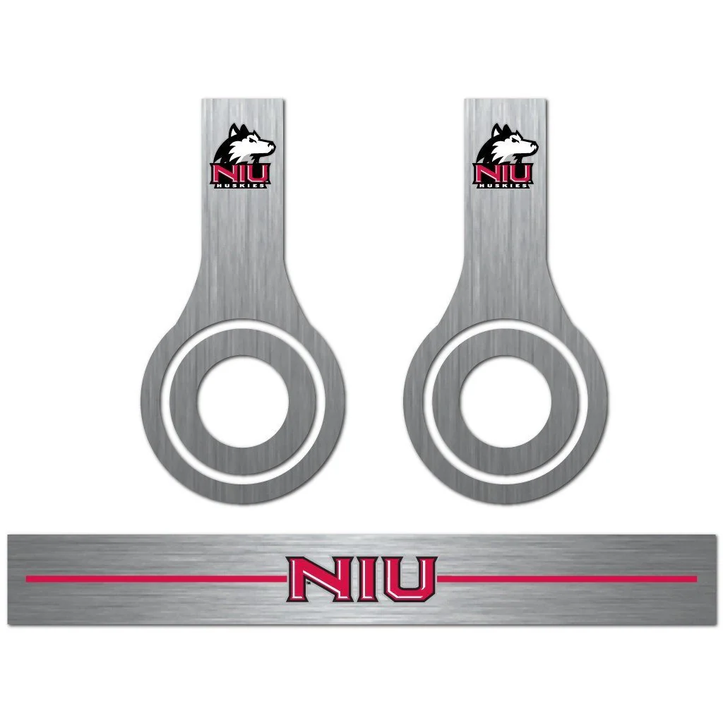 Northern Illinois University Metal Skins for Beats Solo HD Headphone - Image 3