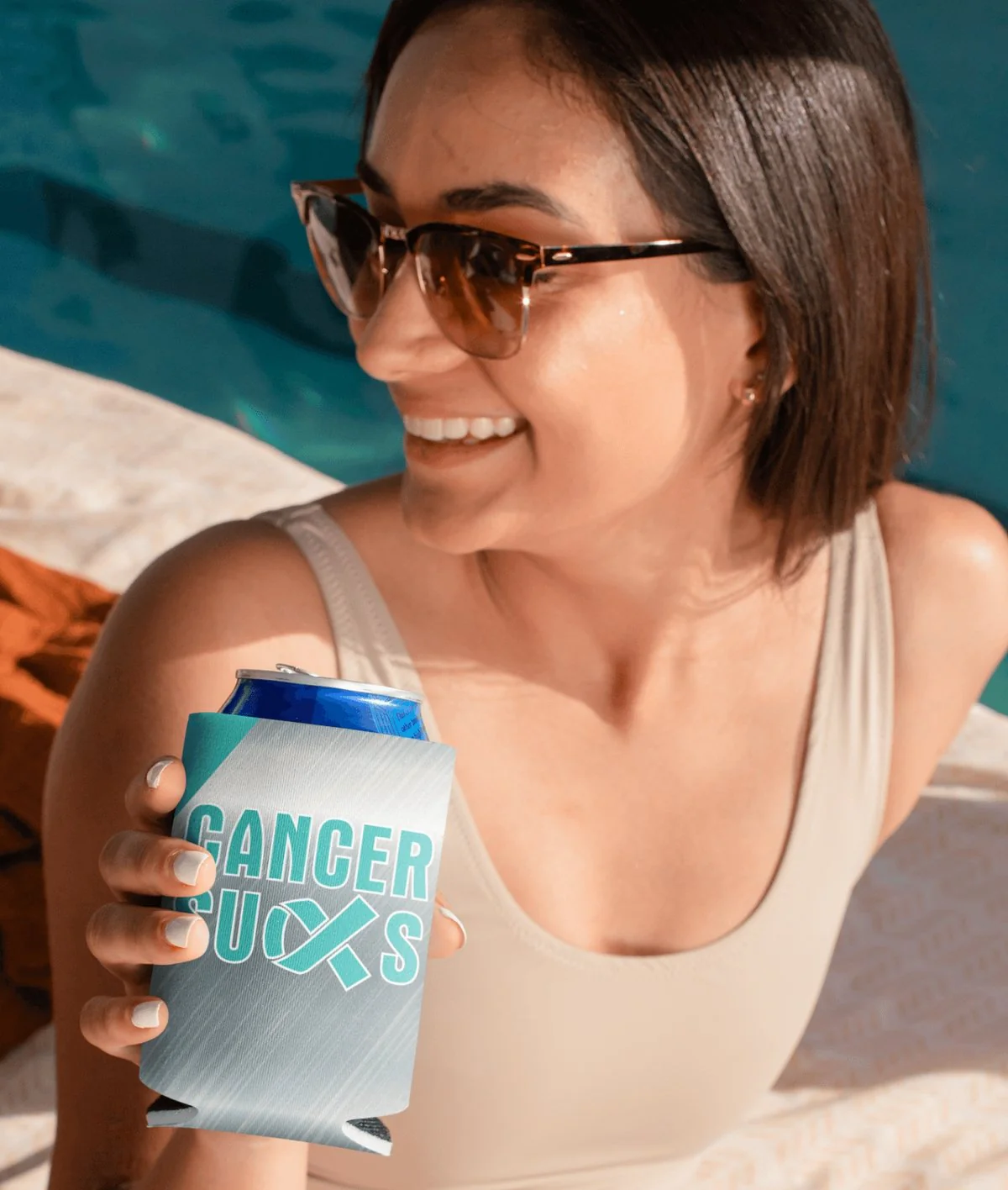 Ovarian Cancer Sucks Can Coolers