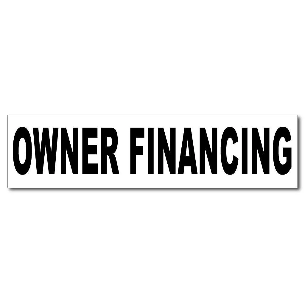 Owner Financing Real Estate Yard Sign Rider Set - Image 2