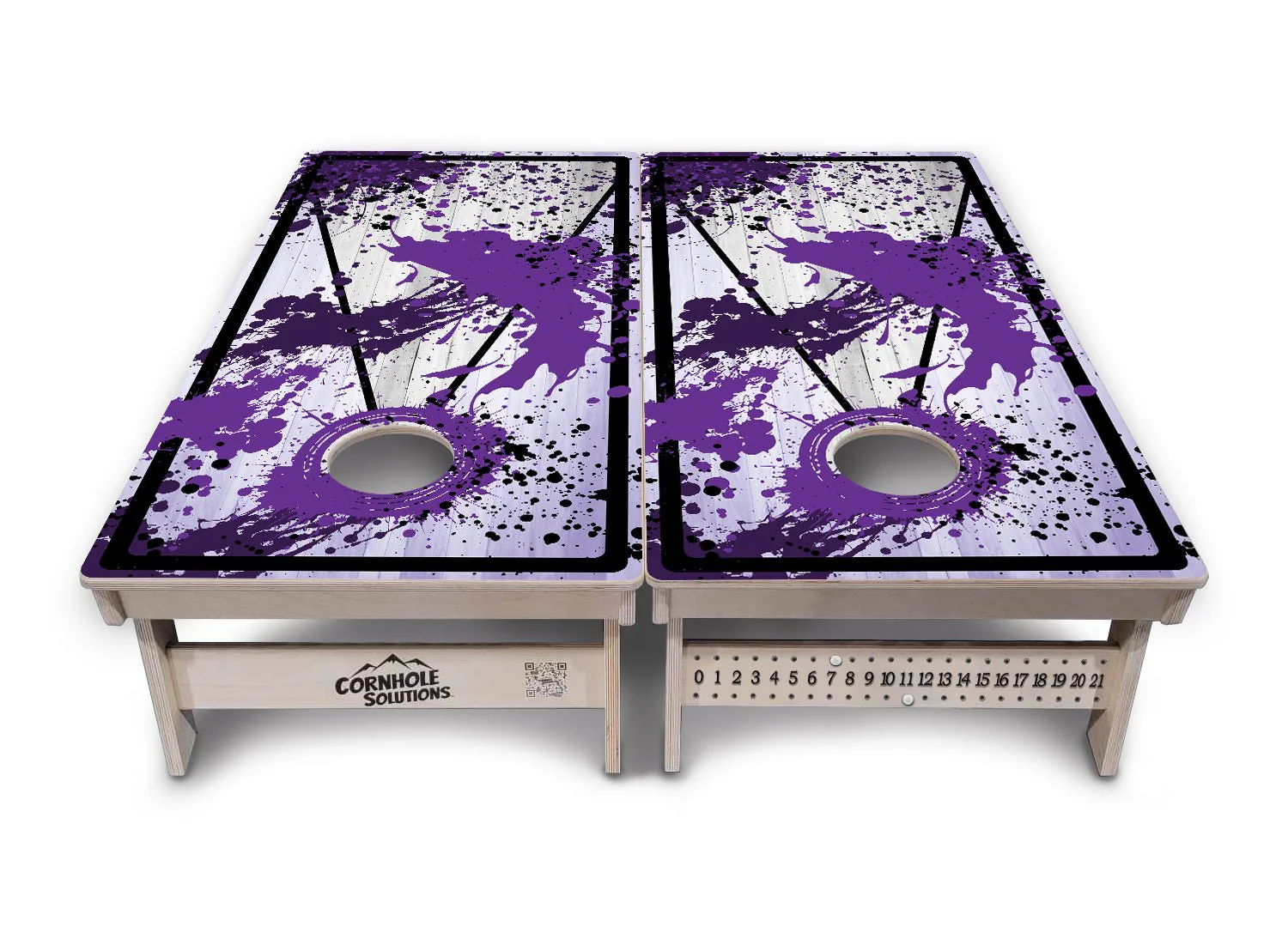 Paint Splatter Cornhole Boards - Professional Tournament Series - Image 38
