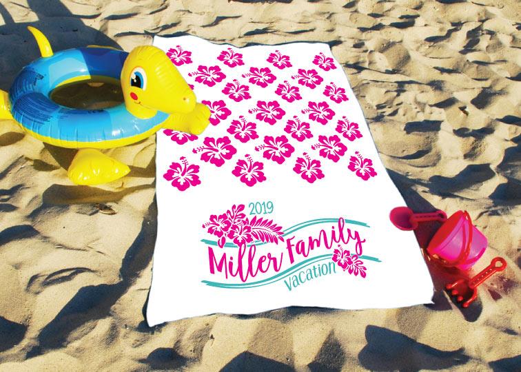 Personalized Cruise Beach Towels - Image 2