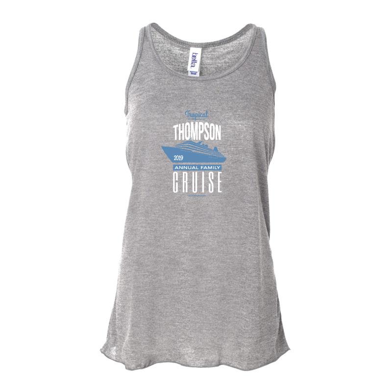 Personalized Cruise Vacation Ladies Tank Tops - Image 8