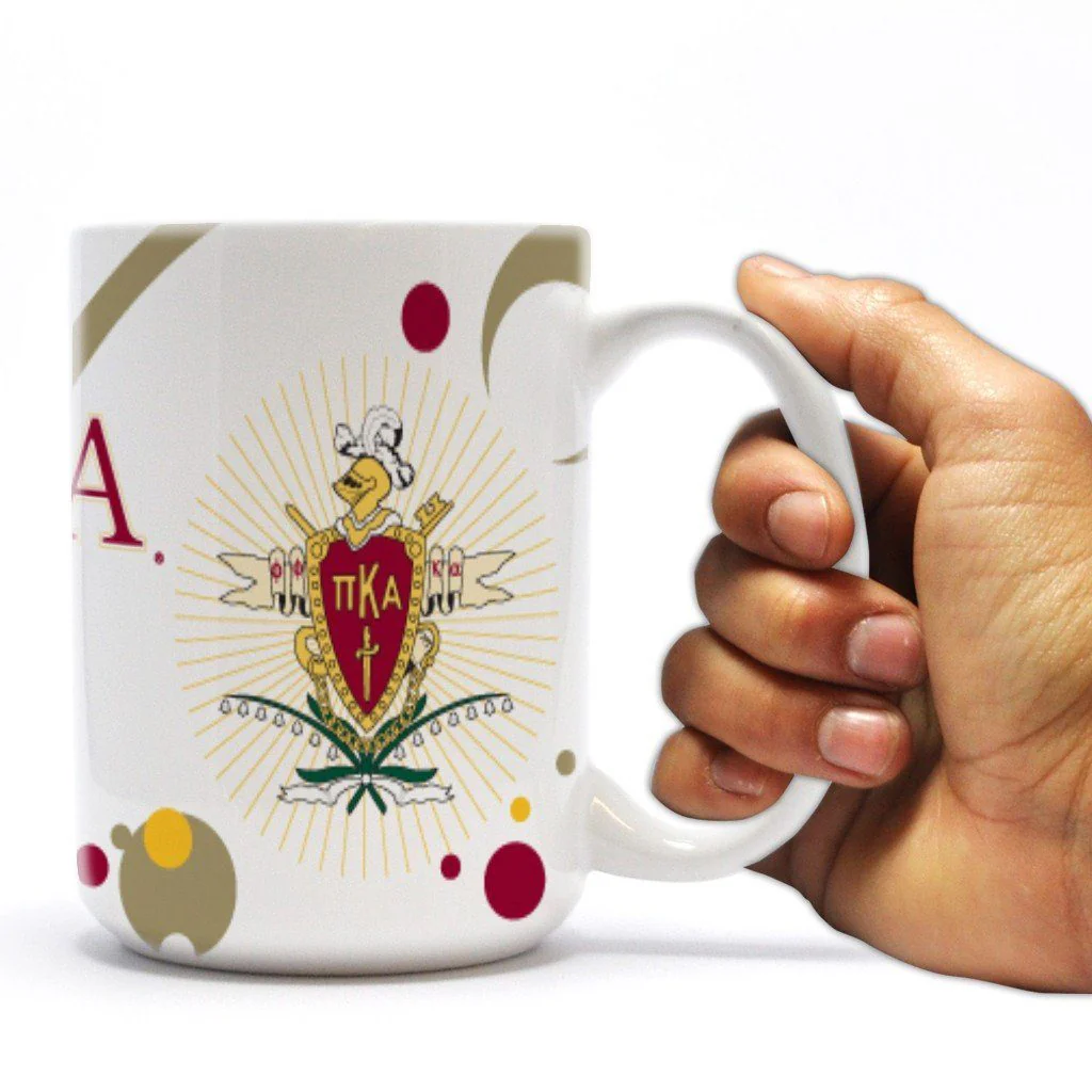 Pi Kappa Alpha 15oz Bubble Coffee Mug - Image 2