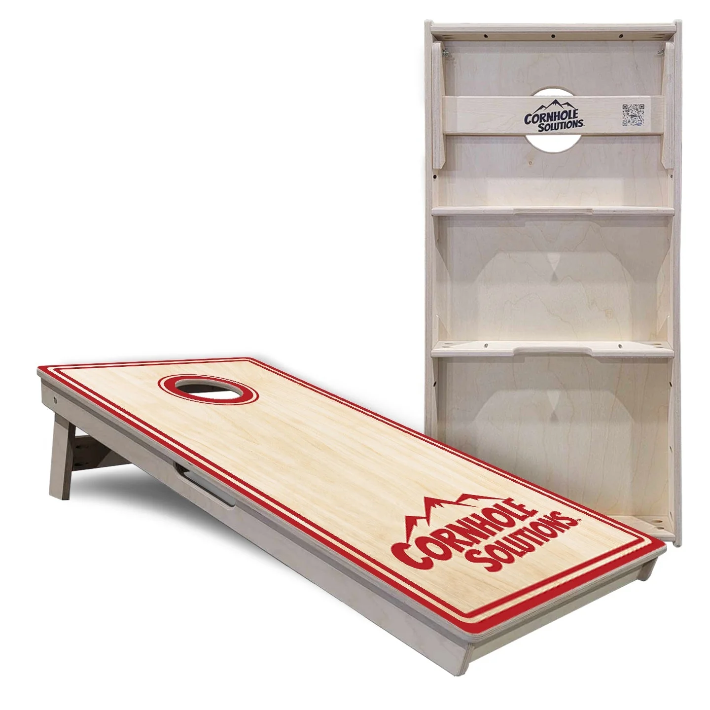 Pinstripe CS Logo Cornhole Boards - Professional Tournament Series - Image 18