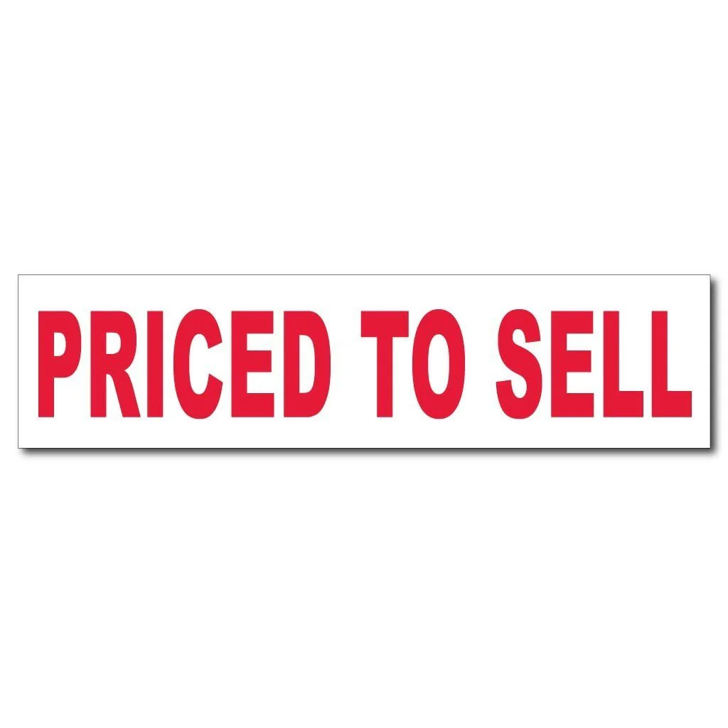Priced to Sell Real Estate Yard Sign Rider Set - Image 2