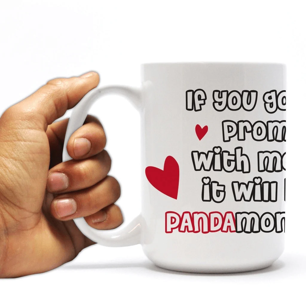 PANDAmonium Promposal 15oz Coffee Mug