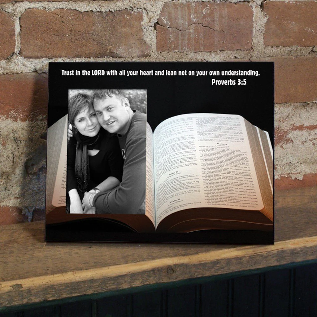 Proverbs 3:5 Decorative Picture Frame