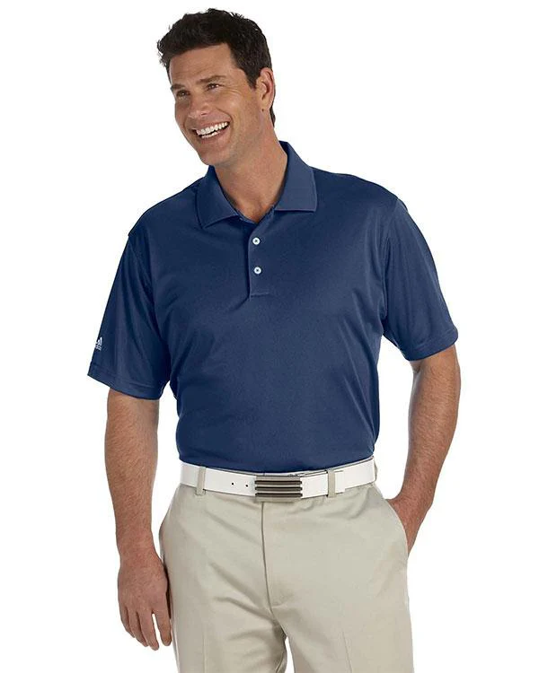 QCR Men's adidas Golf climalite® Short Sleeve Polo - Image 5