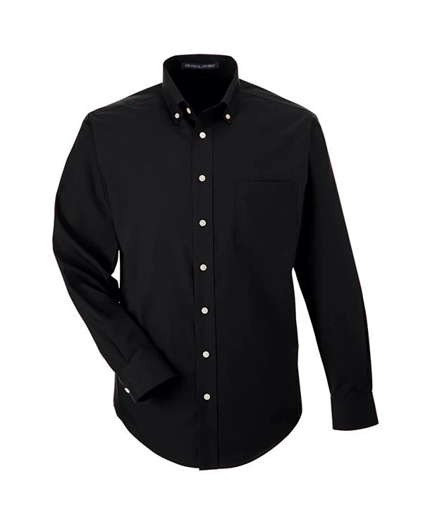 QCR Men's Solid Broadcloth Button Down Shirt - Image 4