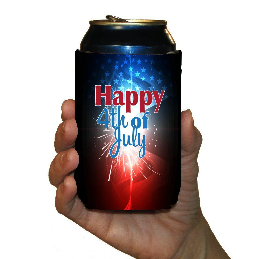 Red White & Boozed Can Coolers Pack - Image 5