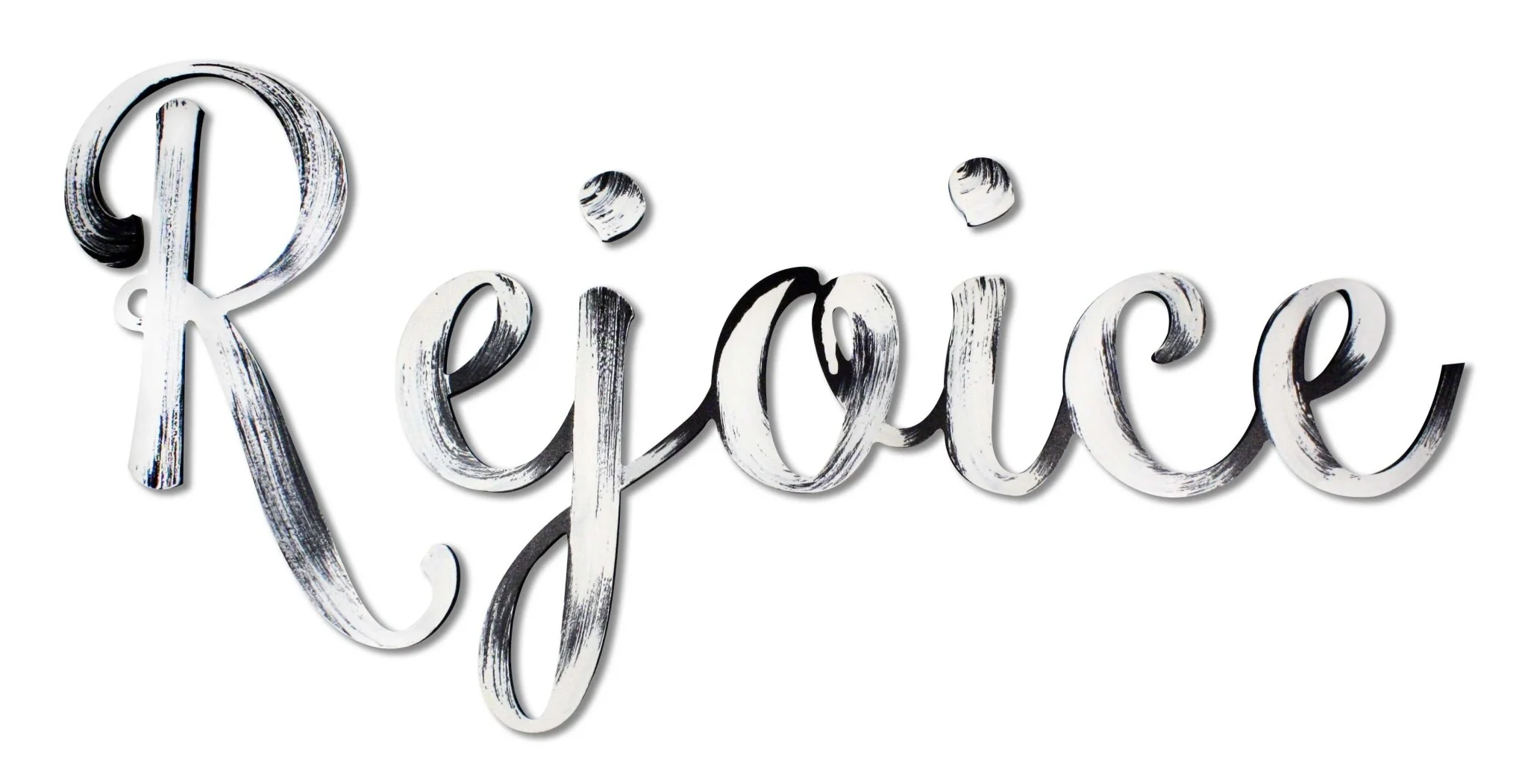 Script Rejoice Wall Word Sign - Image 5