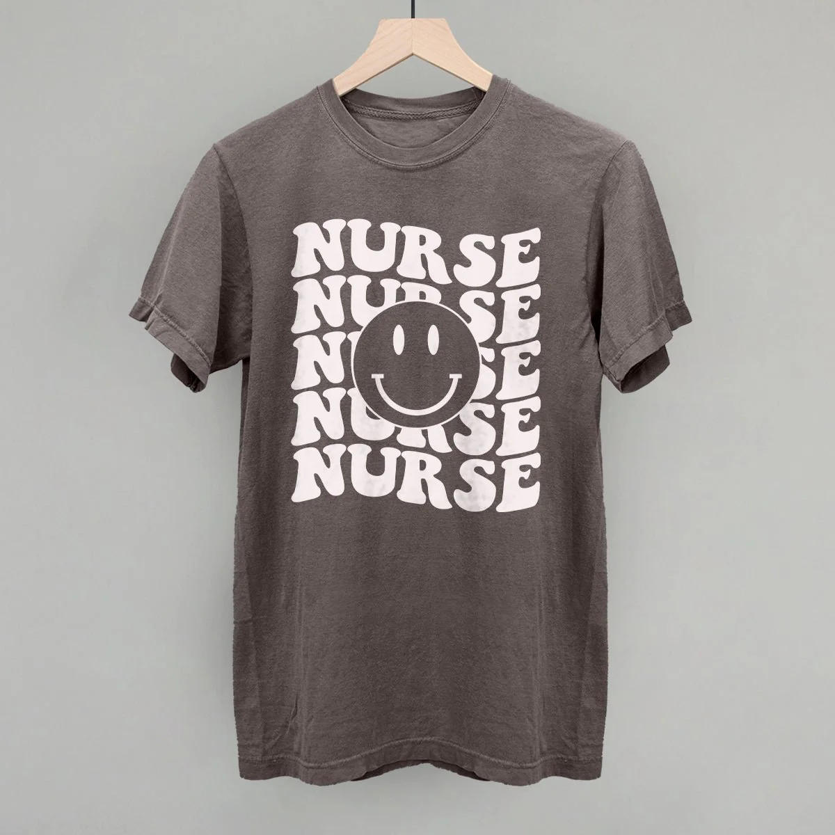 Retro Nurse Smiley (Repeated) - Image 7
