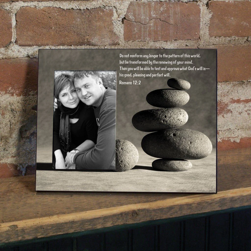 Romans 12:2 Decorative Picture Frame