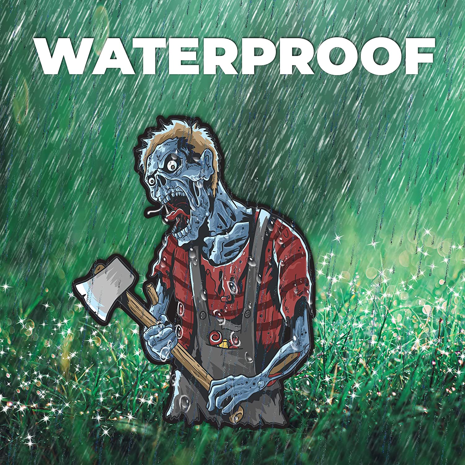 Scary Zombie Yard Signs - Image 4