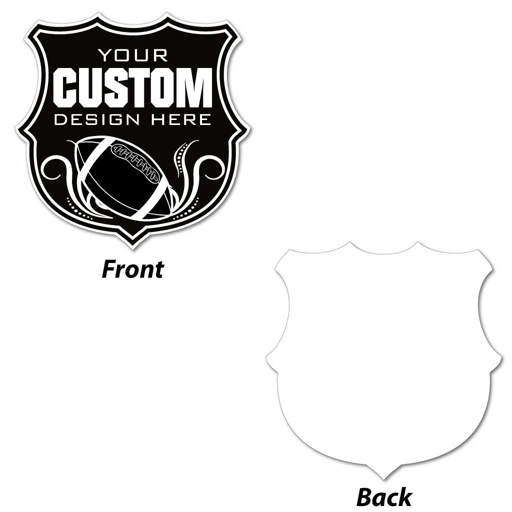 22x22" Custom Shield Shaped Yard Sign - Image 3