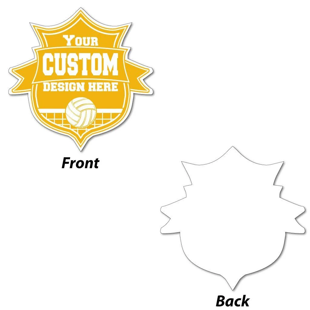 22" Shield with Ribbon Shaped Yard Sign - Image 3