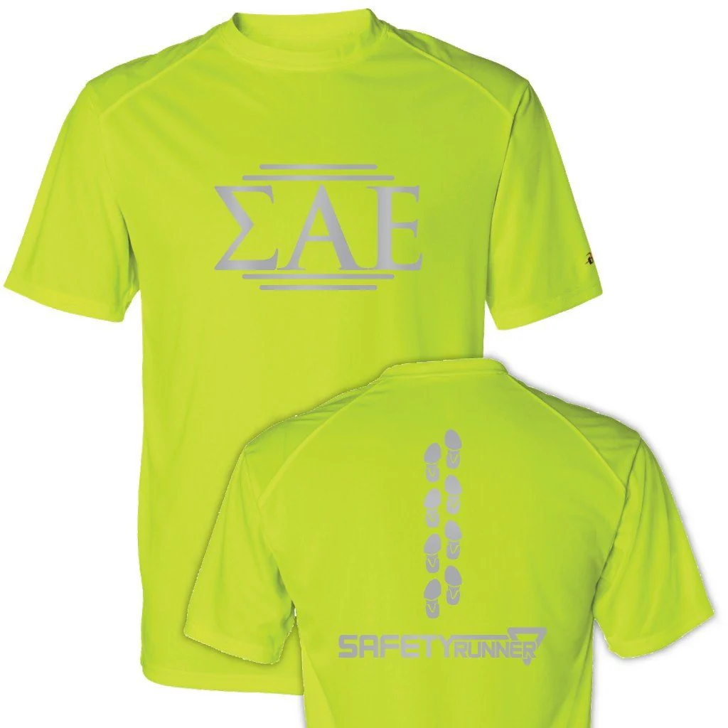 Sigma Alpha Epsilon Men's SafetyRunner Performance T-Shirt - Image 3