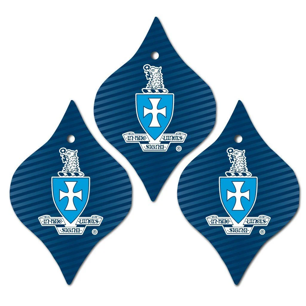 Sigma Chi Tapered Ornament Set of 3 - Image 2