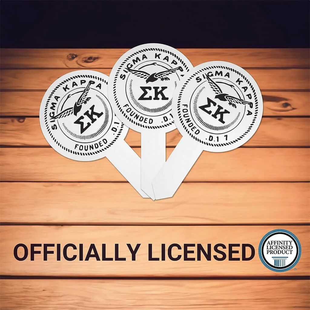 Sigma Kappa Cupcake Toppers - Officially Licensed - Image 4