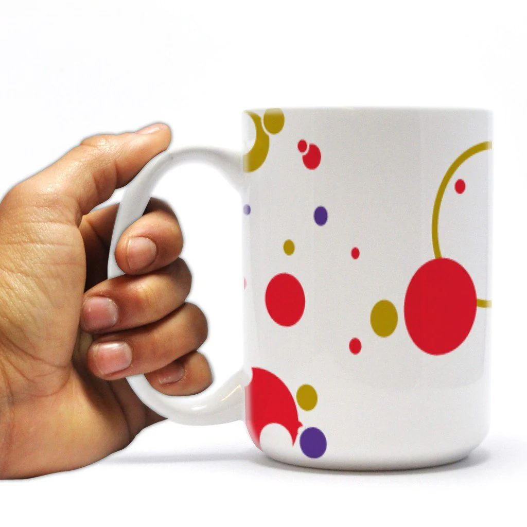 Sigma Phi Epsilon 15oz Crest and Bubble Coffee Mug - Image 2