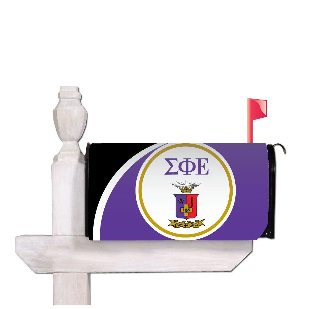 Sigma Phi Epsilon Circle Magnetic Mailbox Cover