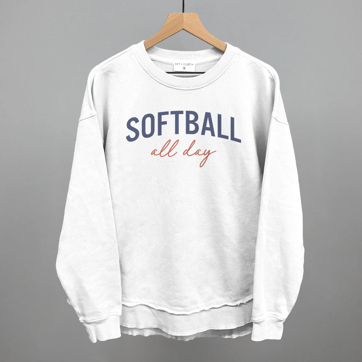 Softball All Day (Script) T-Shirt - Image 23